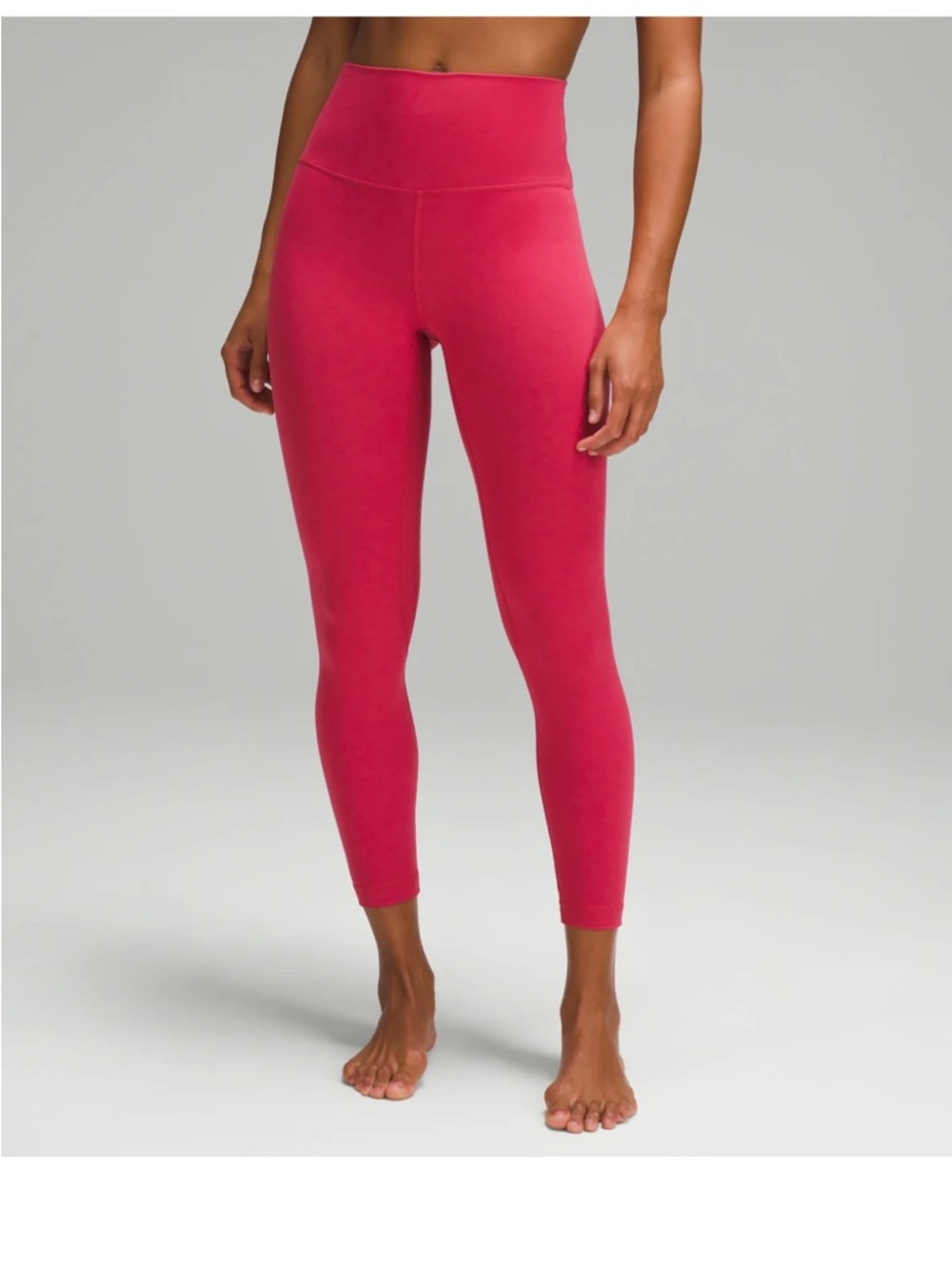 lululemon athletica High-Rise Raspberry Leggings size 8 like new
